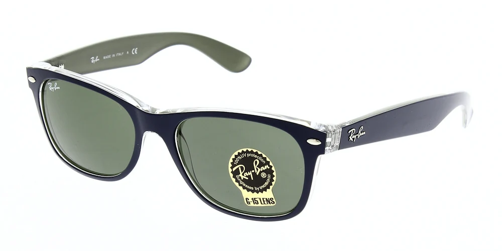 Ray Ban New Wayfarer Sunglasses RB2132 - Image 75