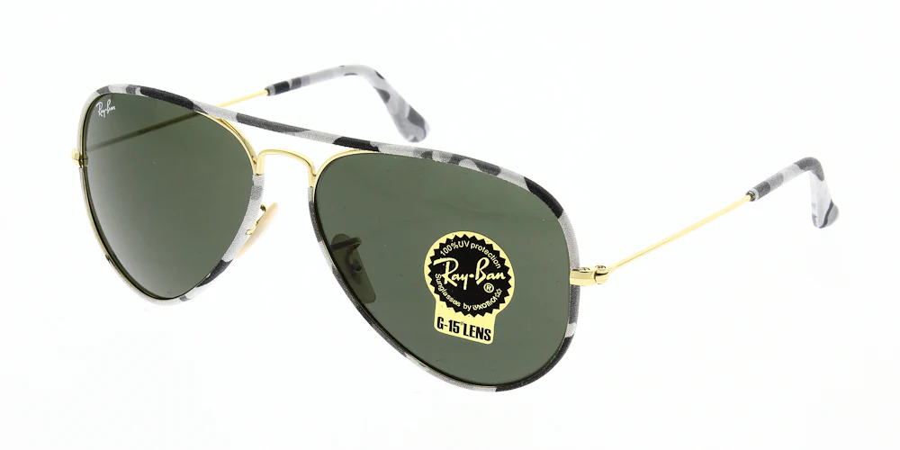 Ray Ban Aviator Full Colour Sunglasses RB3025JM - Image 9