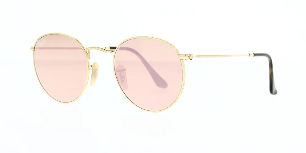 Ray Ban Round Metal Sunglasses RB3447N