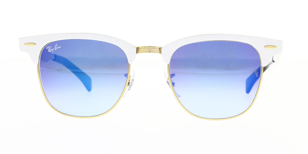 Ray Ban Clubmaster Aluminium Sunglasses RB3507 - Image 7