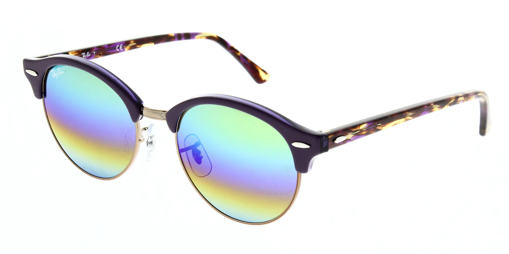 Ray Ban Club Round Sunglasses RB4246 - Image 7