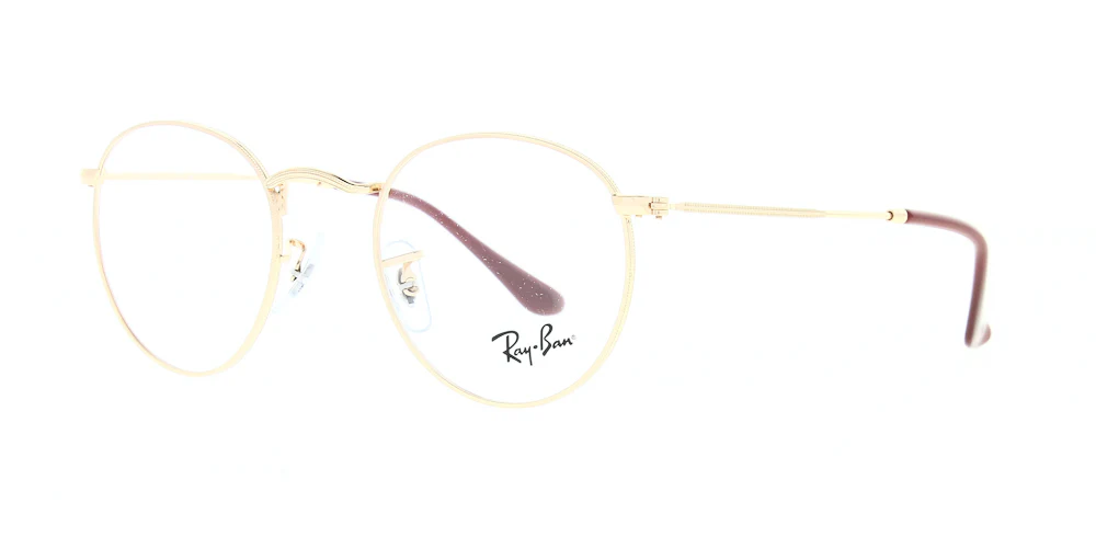 Ray Ban Round Metal Glasses RX3447V - Image 46