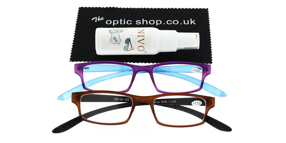 The Optic Shop R9PurpleBrown100